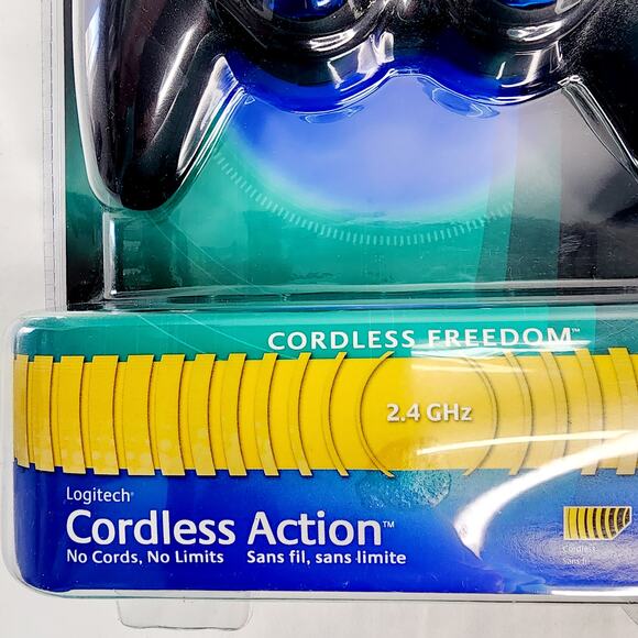 Logitech Play Station 2 PS2 Cordless Action Controller 2.4 GHz NEW SEALED - Picture 4 of 16